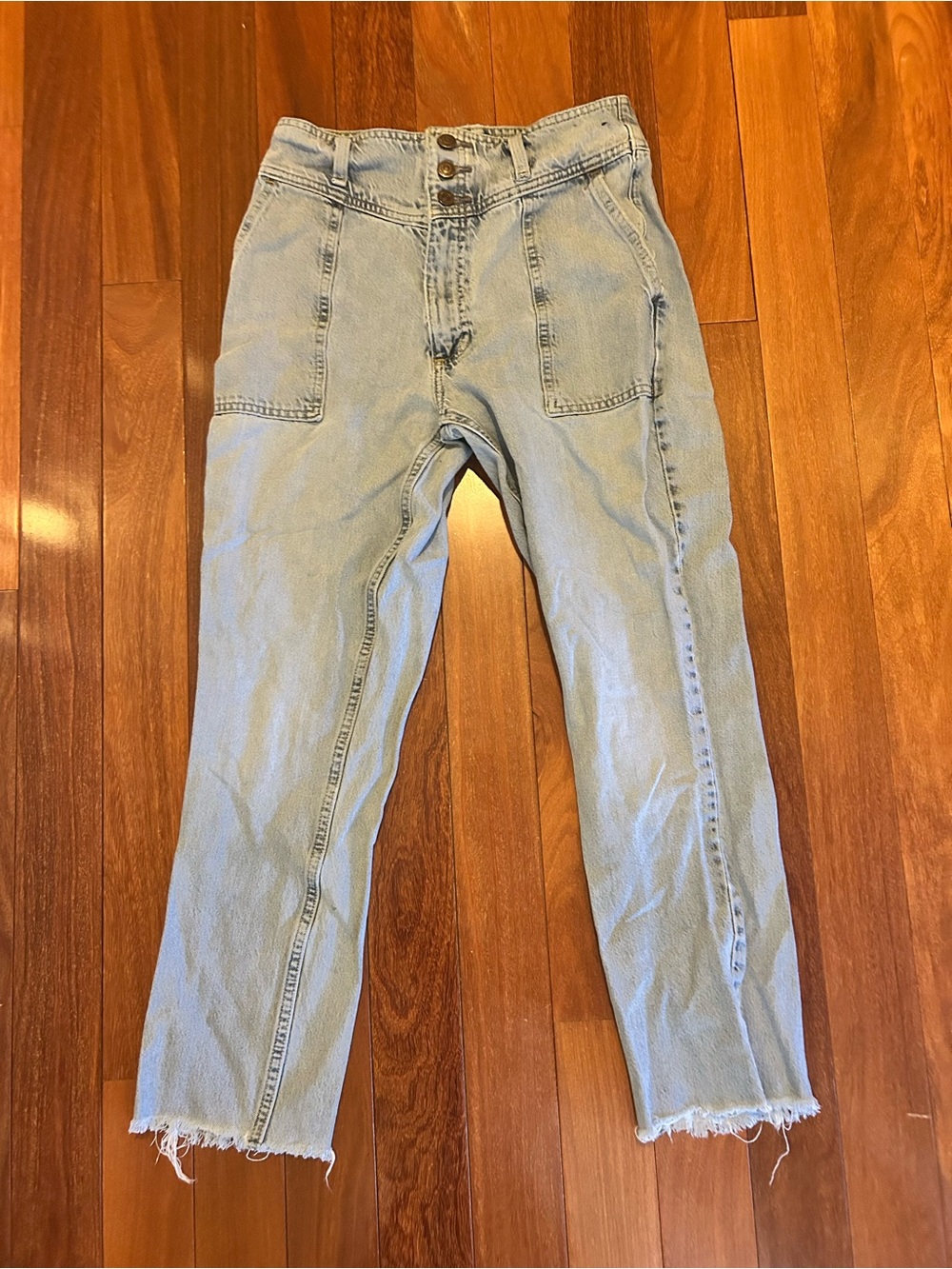 Abercrombie & Fitch Light Blue Slim Straight Women’s Jeans